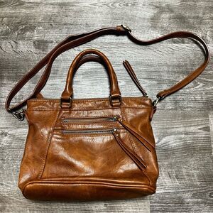 Madison West Brown Shoulder Bag / Crossbody Bag